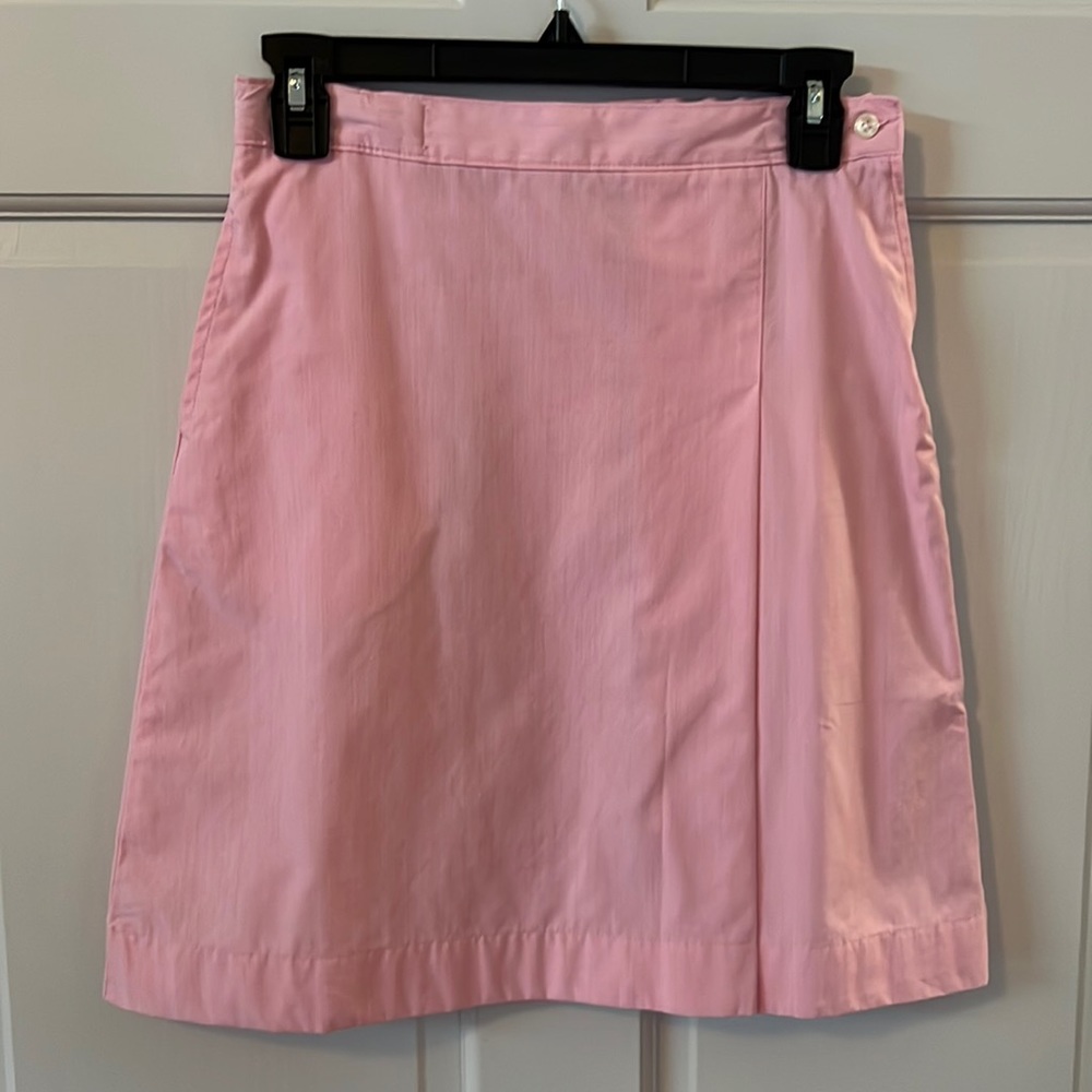 Lands’ End Kids Pink Adjustable Waist Skirt